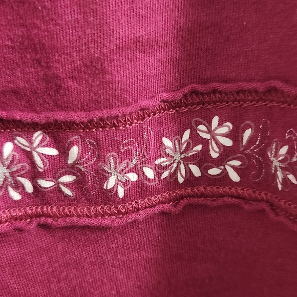 Women's Maroon Top - Picture 3 of 4